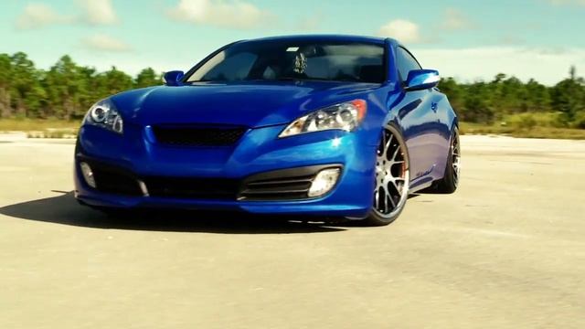 Hyundai Genesis on 20" Vossen VVS-CV2 Concave Wheels / Rims смотреть онлайн