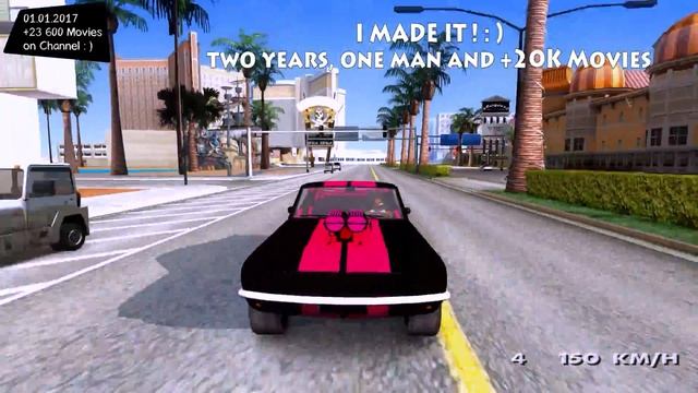 Ford Mustang Drif - GTA San Andreas 1440p / 2,7K 60FPS _REVIEW смотреть онлайн