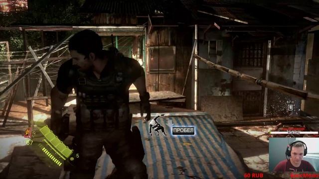 Resident Evil 6 - прохождение в кооперативе за Криса и Пирса #1 смотреть онлайн