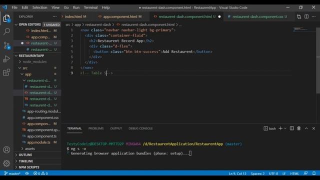 ?Angular 13 Project Crash Course | Angular Restaurant Project | Students Records Project in Angular смотреть онлайн