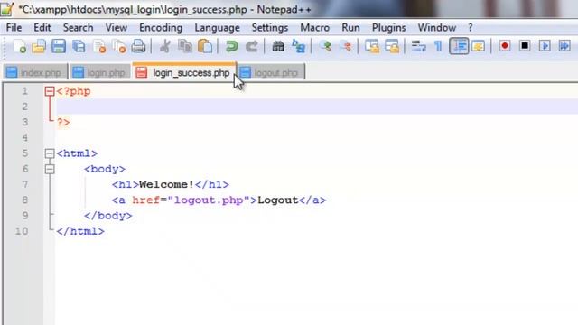 PHP MySQL Login Tutorial 3 смотреть онлайн