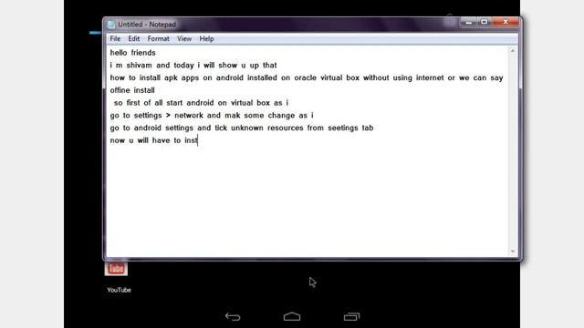 ?♀️?How to install Apps apk offline on Oracle vitual box Android??? смотреть онлайн