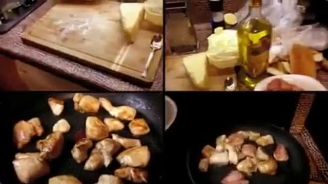 Салат цезарь