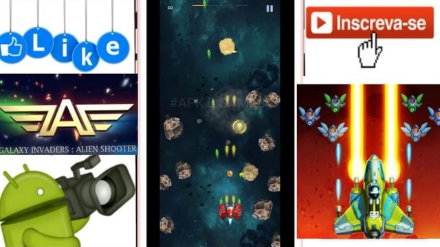 GALAXY INVADERS ALIEN SHOOTER STAGE LEVEL 11-15 BOSS CHEFES PLANE SPITFIRE GAMEPLAY ANDROID IOS смотреть онлайн