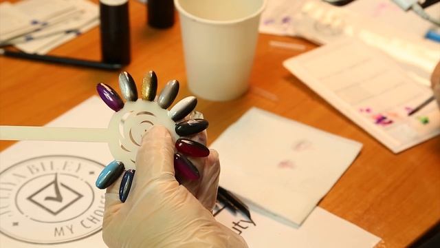 Наборы от Юлии Билей в работе - Набор №4 “Плоская кисть мини” смотреть онлайн
