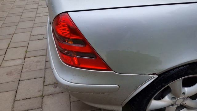 Mercedes SLK R170 aftermarket headlights, fog lights and taillights смотреть онлайн