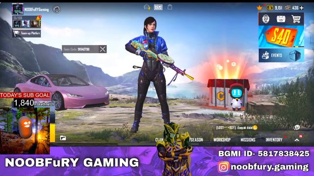 LIVE BGMI UNLIMITED CUSTOM ROOM | UC GIVEAWAY LIVE | | NOOBFuRY #bgmilive #214 #noobfurygaming смотреть онлайн