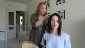 Уроки "Сама себе парикмахер" / Пляжная волна - укладка для каре