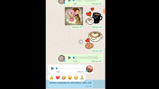 WhatsApp new update || How to react on WhatsApp Messages/ Rolling out emoji reactions смотреть онлайн