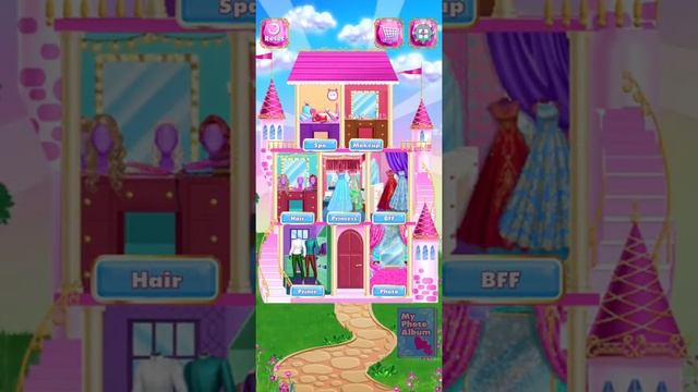ROYAL GIRL PRINCESS SALON FUNNY GAME #5 | BEAUTY GAME ON ANDROID/IOS смотреть онлайн