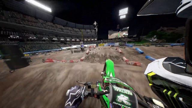 Supercross 4 Monster Energy Kawasaki | Helmet GoPro | Ultra High Realistic Graphics смотреть онлайн