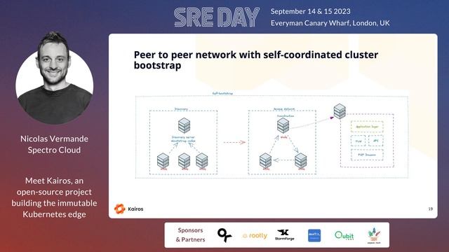 Meet Kairos, an o-s project building the immutable Kubernetes edge | Nicolas Vermande | SREday 2023 смотреть онлайн