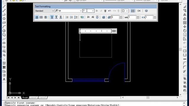 Doors and windows Autocad 2D смотреть онлайн