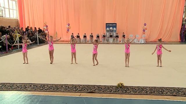 Эстетическая гимнастика RiseUp Kids Днепр 2018