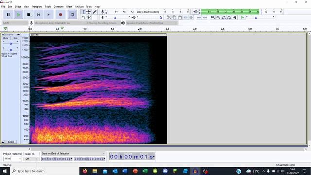 Minecraft Cave Sounds on a Spectrogram смотреть онлайн