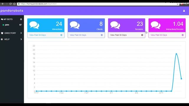 6.0 Chatbot Programming with Pandorabots API смотреть онлайн