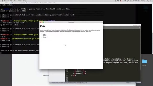 Getting Started with Electron, Part 5: The Basics смотреть онлайн