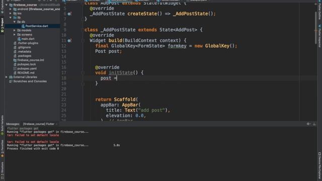 Flutter blog app: CRUD operations on firebase database смотреть онлайн