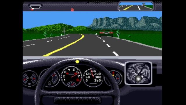 SNES Test Drive II: The Duel gameplay overview (no commentary) смотреть онлайн