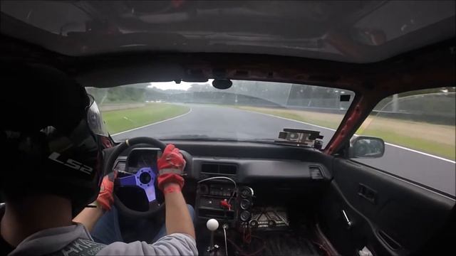 Honda crx 1.6 16v semi wet conditions @circuitzolder (skylimitevents) смотреть онлайн