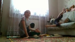 Йога челлендж / с сестрой