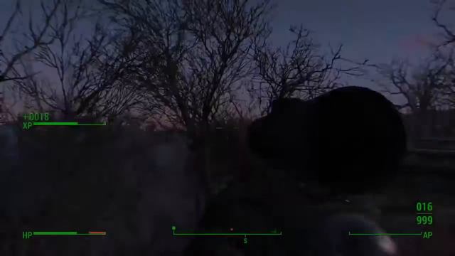 Fallout 4 - Gunner goes flying смотреть онлайн