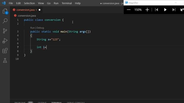 Convert String into Int in java смотреть онлайн