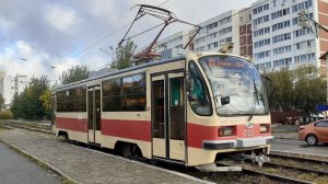 Трамвай 71 405 в Екатеринбурге
