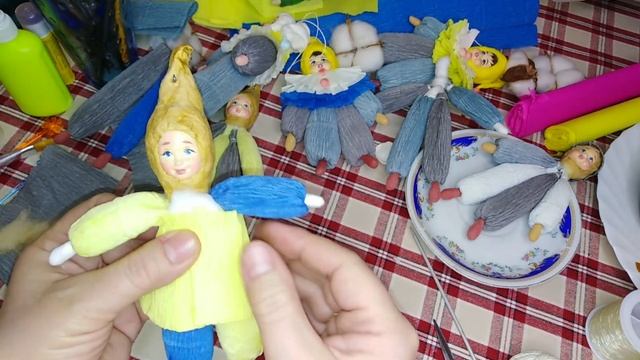 Игрушки из крепированной бумаги! Продолжение! смотреть онлайн
