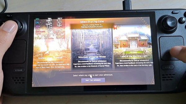 Steam Deck OLED / How to Play Black Desert - Settings Tested / SteamOS 3.5.7