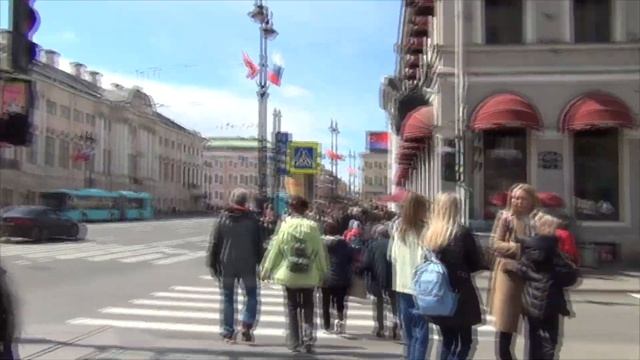 Прогулка по Петербургу. Новое общественное пространство "Двор гостинки" смотреть онлайн