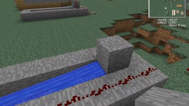 Механизмы в майнкрафте ( minecraft). #4 Пушка смотреть онлайн