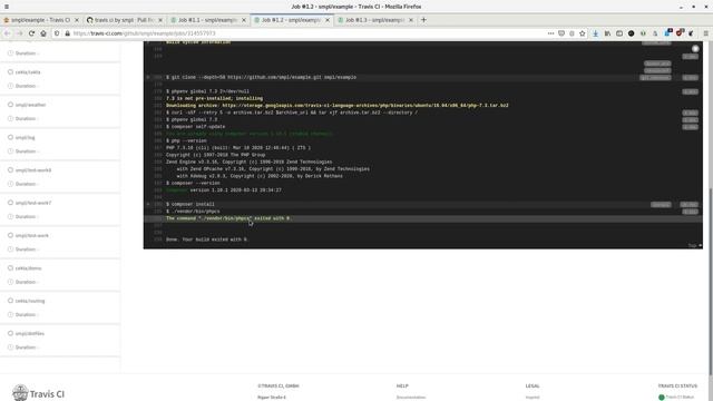 Интеграция travis-ci в ваш php проект смотреть онлайн
