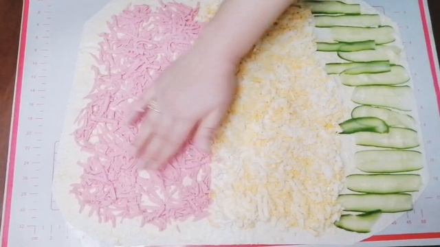 ЗАКУСКА на новогодний стол и лаваша. Очень вкусный и бюджетный вариант! смотреть онлайн