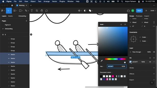 How to Design Onboarding UI | Light & Dark Theme | Figma Tutorial смотреть онлайн