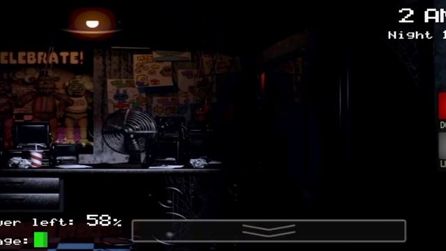 Five Nights at Freddy's 1 порт на телефоны 2014 года прохождение первой ночи смотреть онлайн