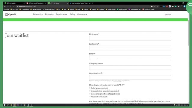 How To Join Chat GPT4 Waitlist For Free