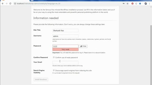 Install Wordpress on locally on your Laptop Few Steps 2020 смотреть онлайн