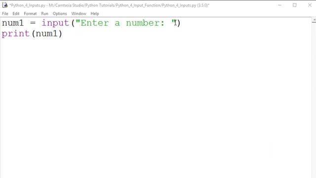 Python Lesson 4 - Input смотреть онлайн