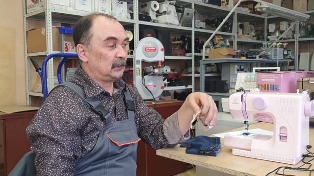Швейная машина Comfort model 4 - Чего можно добиться? смотреть онлайн