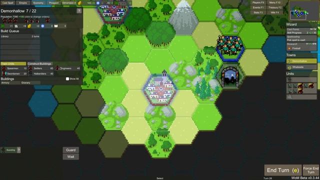 Wizards of Mastery - (Fantasy Empire Strategy Game) смотреть онлайн