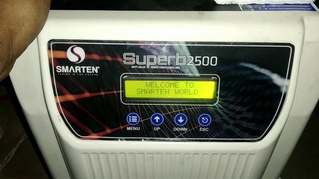 Best solar MPPT solar PCU, cheapest solar inverter. Smarten PCU superb2500 VA MPPT Solar inverter. смотреть онлайн