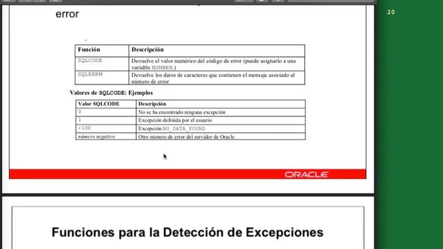 PLSQL 5 ORACLE EXCEPTIONS смотреть онлайн