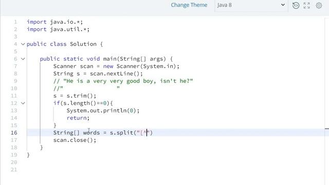 java string tokens hackerrank solution _ realNameHidden смотреть онлайн