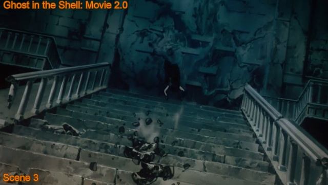 Ghost in the Shell (movie) 1.0 vs 2.0 Tank Scene v2 смотреть онлайн