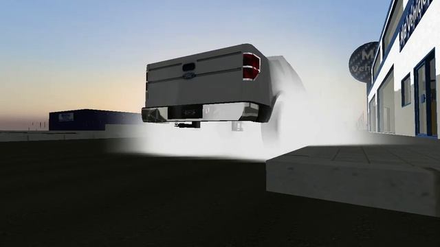 13' Ford F150 3.7 V6 does burnouts in front of MB Vehicles (RoR) смотреть онлайн