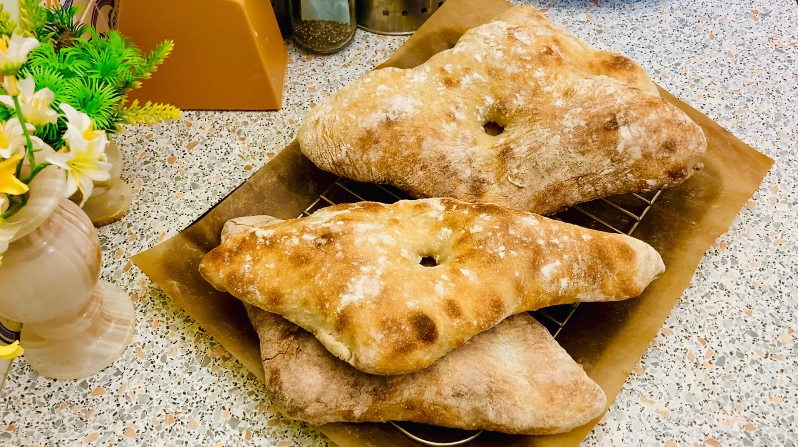 Грузинский хлеб Шотис Пури (Лаваш) на закваске смотреть онлайн