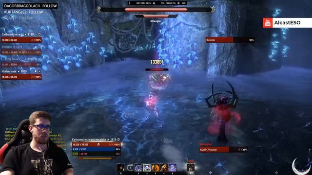 March of Sacrifices vet HM, Blind Run - Wolfhunter DLC ESO смотреть онлайн