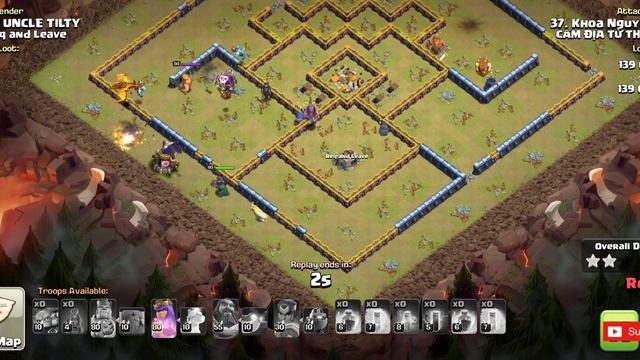 Super Minion Attack Strategy With Flame Flinger & Bat Spell!! Th14 Attack Strategy - Clash of Clans смотреть онлайн