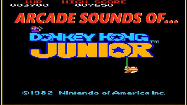 ARCADE SOUNDS - DONKEY KONG JR. смотреть онлайн